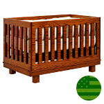 Amish Soho 4 in 1 Convertible Baby Crib