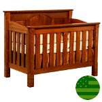 Amish Trinity 4 in 1 Convertible Baby Crib