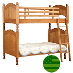 Amish Beadboard Bunk Bed