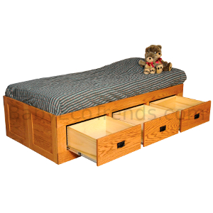 Amish Brady Storage Bed