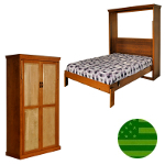 Amish Brickell Murphy Bed
