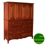 Amish French Country Mule Chest
