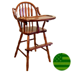 Amish Arrow Baby High Chair