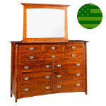 Amish McCoy 12 Drawer Dresser