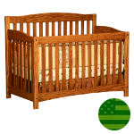 Amish Monterey 4 in 1 Convertible Baby Crib