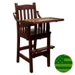 Amish Pinnacle Mission Baby High Chair