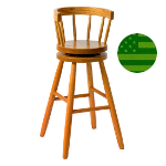 Amish Tulsa Swivel Youth Chair
