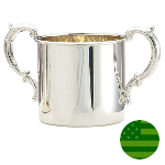 Sterling Silver Baby Cup - Double Handle
