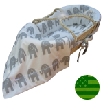 Hannah Baby Elle The Elephant Moses Basket