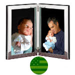Sterling Silver Double Frames