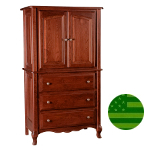 Amish French Country Armoire