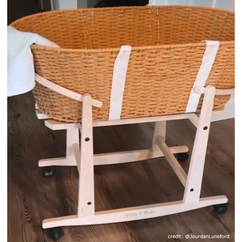 Addy & Sage Rocking Stand for Badger Wicker-Look Baskets