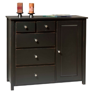 z Amish Baby Changing Table & Door Chest - DISCONTINUED - NO LONGER AVAILABLE 2-23-12