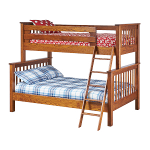 Amish Makenzie Twin & Full Bunk Bed