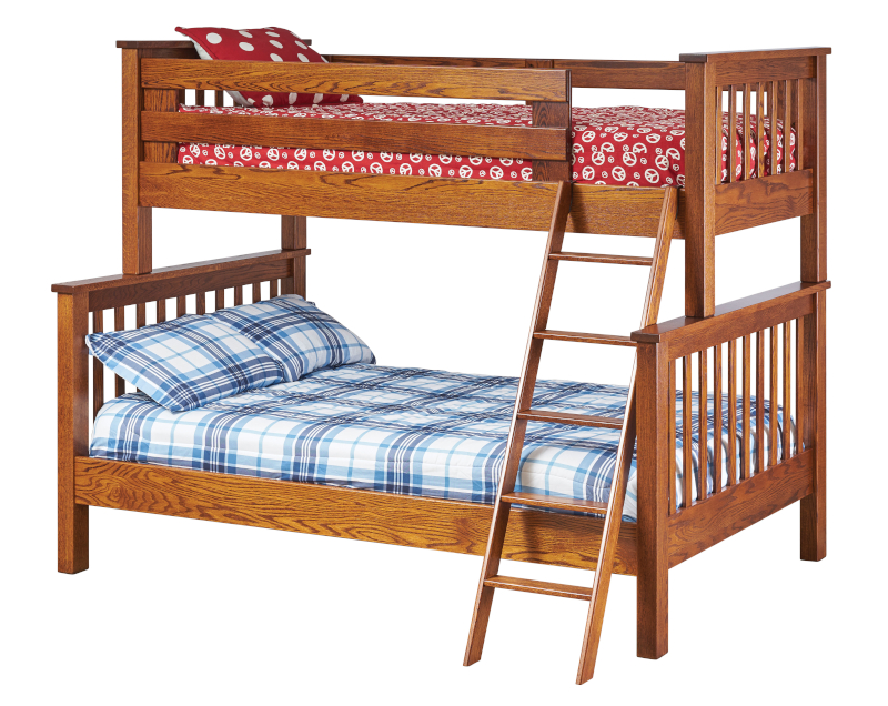 Amish Makenzie Twin & Full Bunk Bed