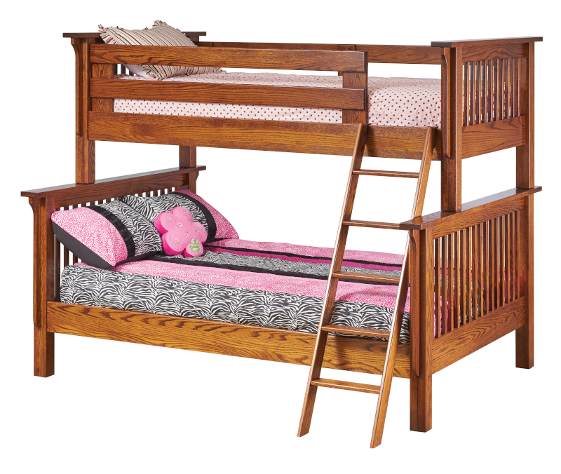 Amish Pearce Twin & Full Bunk Bed