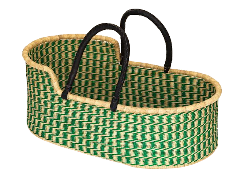 Large Fern Moses Basket for Loungers