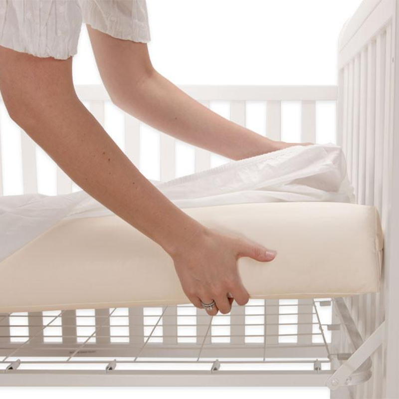 USA Made Baby Crib Mattresses : Lullaby Earth Healthy Support Baby Crib  Mattress - Waterproof :: Baby Eco Trends