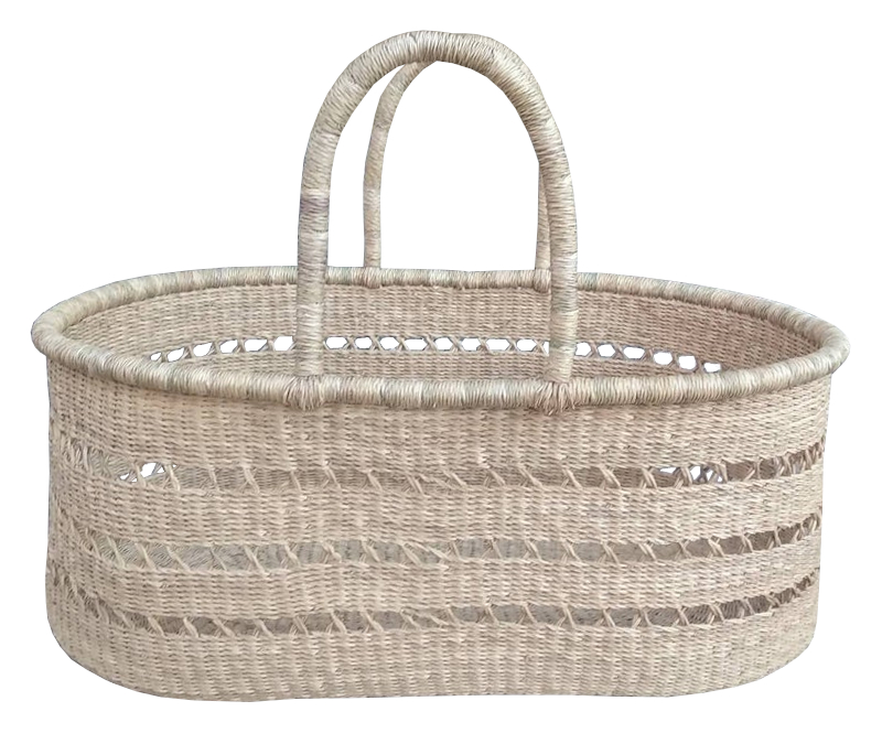 Large Luna Moses Basket for Loungers