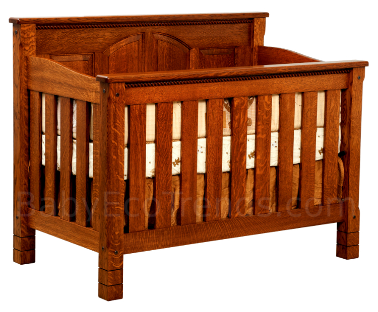 Amish 4 in 1 Convertible Baby Crib - Trinity