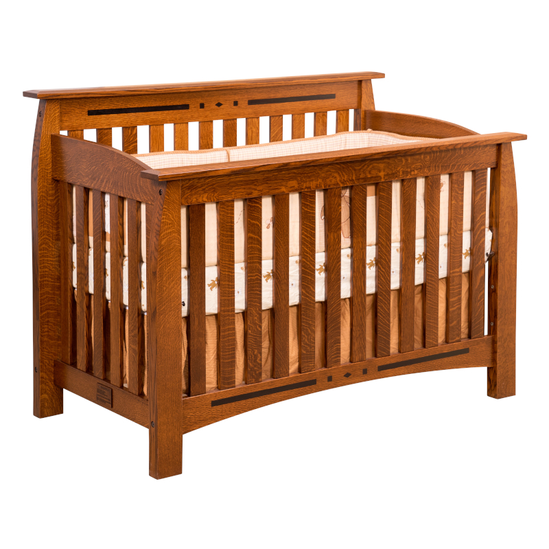 Amish 4 in 1 Convertible Baby Crib - Arcadia