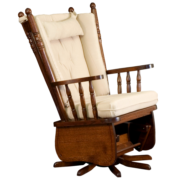 Amish Arcadia Swivel Glider