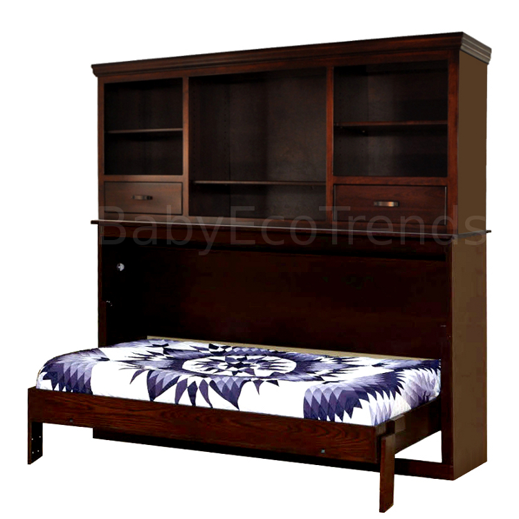 Made.in.America.Amish.Avalon.Bookcase.Murphy.Bed.Open.BETWM750.jpg