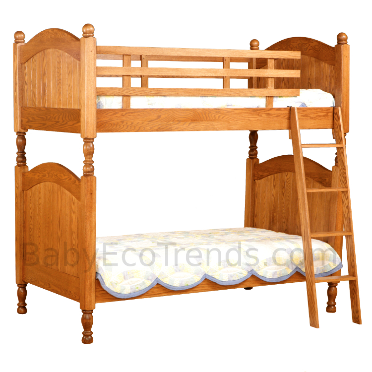 Amish Beadboard Bunk Bed