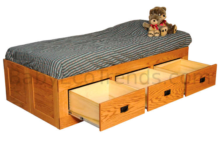 Amish Brady Storage Bed