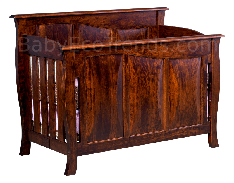 Amish 4 in 1 Convertible Baby Crib - Catalina Panel