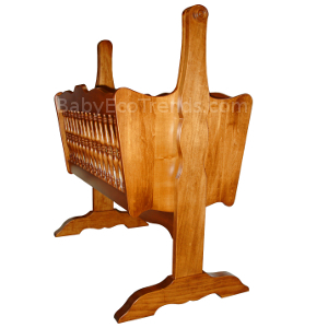 amish baby cradle