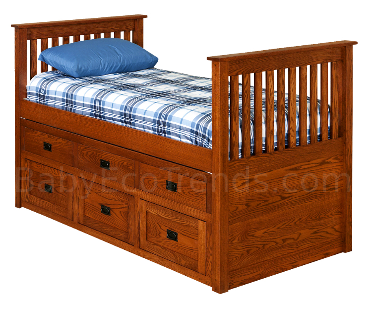 z Amish Devin Storage Trundle Bed - NO LONGER ABAILABLE