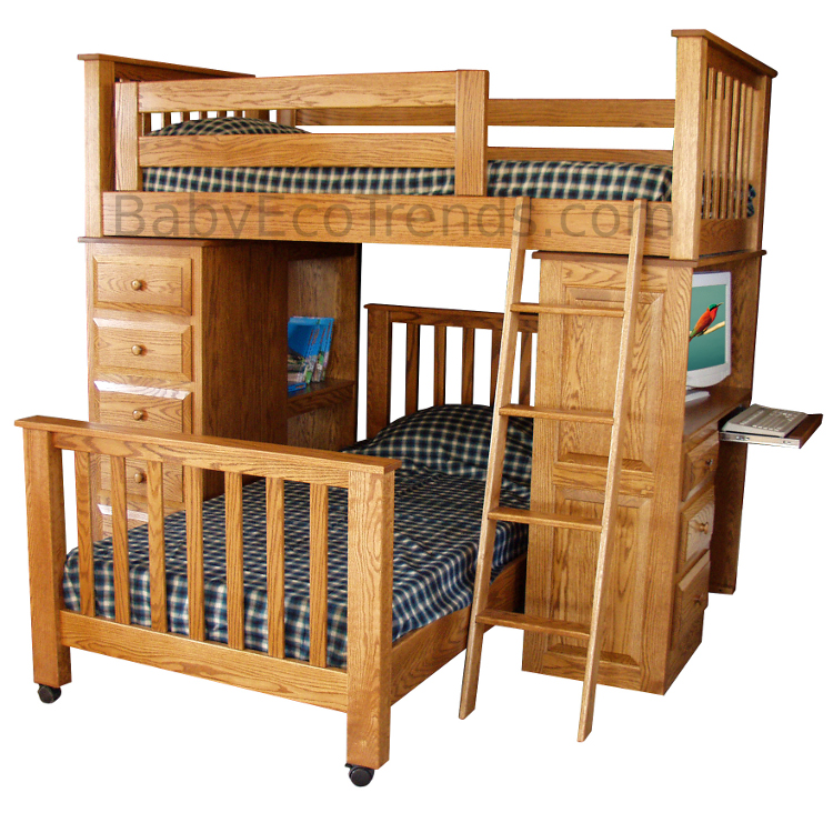 Amish Landis Loft Bed