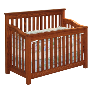 Amish 4 in 1 Convertible Baby Crib - Maddon