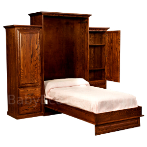  - Made.in.America.Amish.Maya.Murphy.Wall.Bed.Open.300i