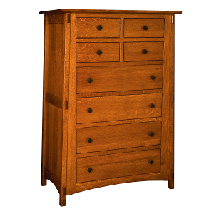 Amish McCoy 8 Drawer Chest