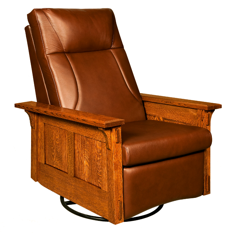 z 8-5-20 Amish McCoy Swivel Rocker Recliner - NO LONGER AVAILABLE