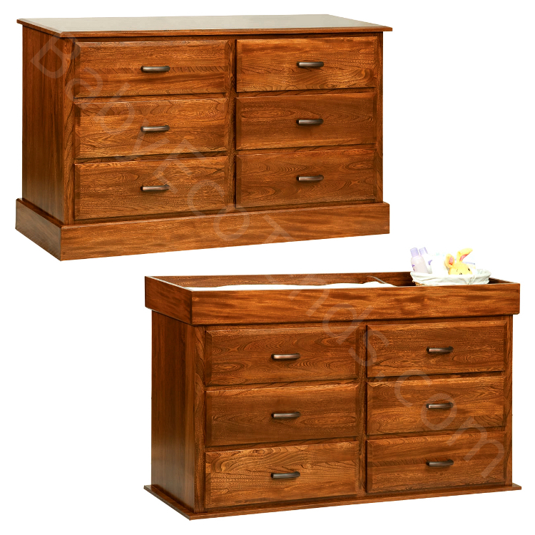 solid wood baby dresser