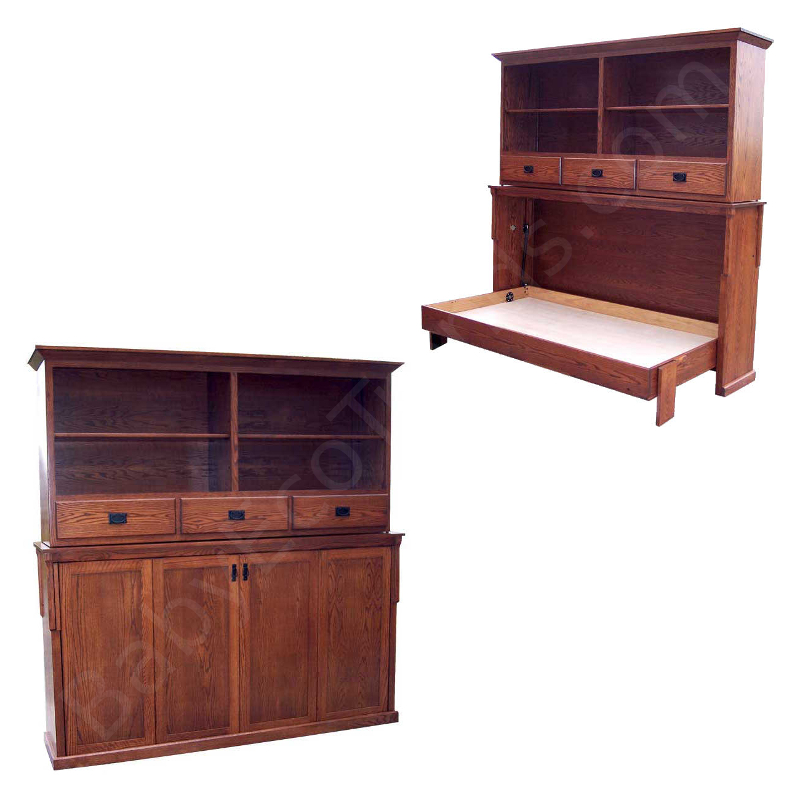 Made.in.America.Amish.Mission.Bookcase.Murphy.Bed.Horizontal.Solid.Wood.BET800.jpg