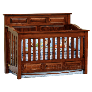 Amish 4 in 1 Convertible Baby Crib - Peyton