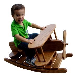 Amish Child's Airplane Rocker