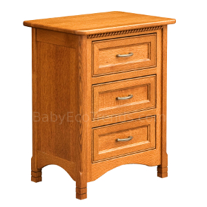 3 Drawer Nightstand