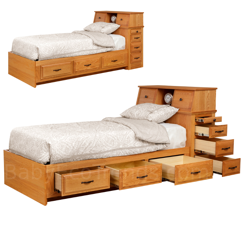 Amish Tyler Storage Platform Bed