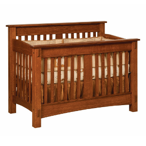 Amish 4 in 1 Convertible Baby Crib - McCoy