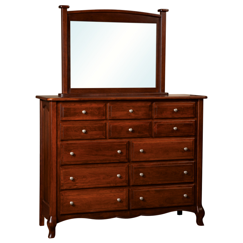 Made.in.USA.Solid.Wood.Handcrafted.Amish.French.Country.12.Drawer.Dresser.Mirror.BFC-38.800.jpg
