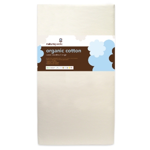 Naturepedic Organic Classic 150 Seamless 2 Stage Crib Mattress - Waterproof - TEMPORARILY OUT OF STOCK