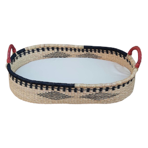 Bolga Changing Basket - Meadow