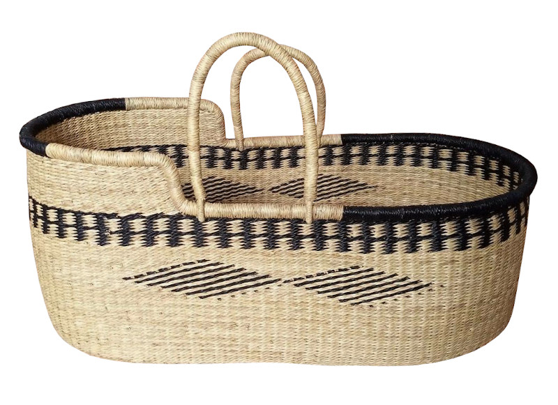 Large Meadow Moses Basket for Loungers
