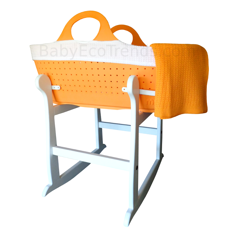 Moba.Baby.Moses.Basket.Made.in.UK.Tangerine.with.Regal.Rocker.Stand.BET800.JPG