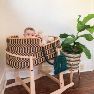 adairs moses basket stand